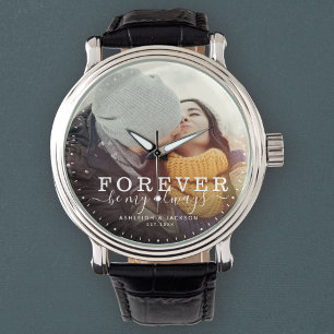 Forever Be My Always Love Wedding Photo Script Watch