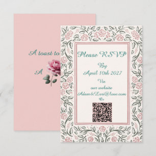 Forever Begins Today RSVP Card