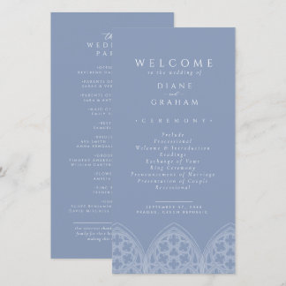 Forever Blue Elegant Gothic Cathedral Wedding