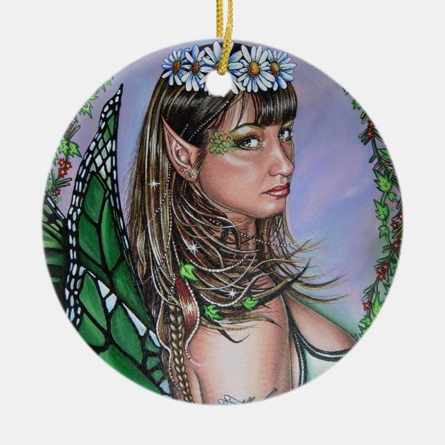 Forever.. Ceramic Tree Decoration (Front)