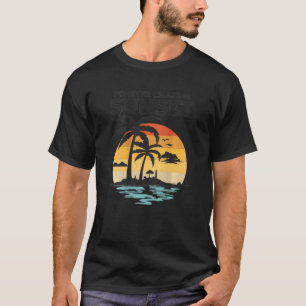 Forever Chasing Sunset Trendy Vintage Words On Bac T-Shirt