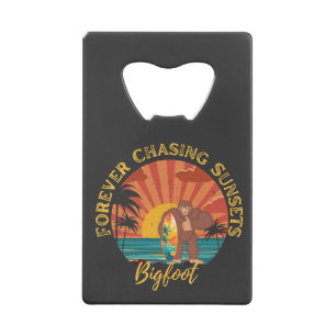 Forever Chasing Sunsets Bigfoot Surfing Black