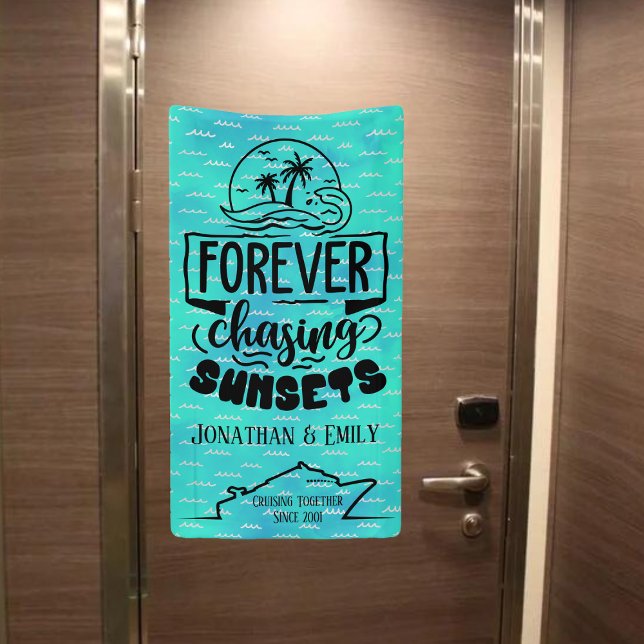 Forever Chasing Sunsets Couples Cruise Banner (Creator Uploaded)