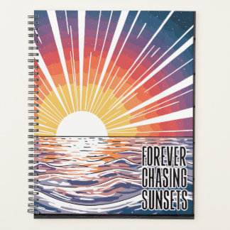 Forever Chasing Sunsets Planner