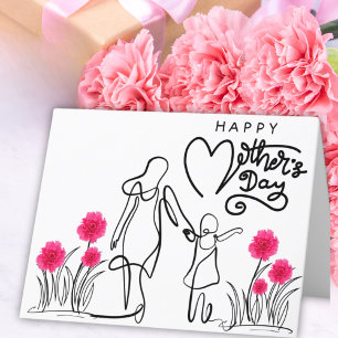 Forever Connected Celebrating Mum Holiday Card