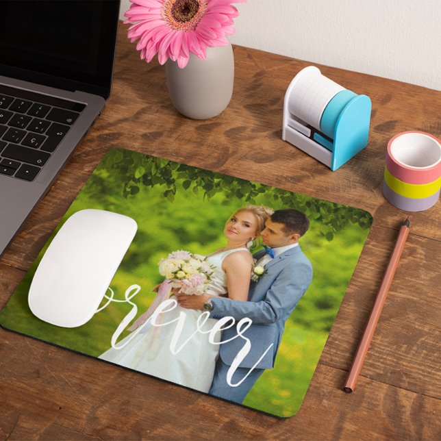 Forever Custom Wedding Photo Mouse Mat (Creator Uploaded)