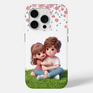 Forever Cute Couple Phone Case for iPhone 15 14 13