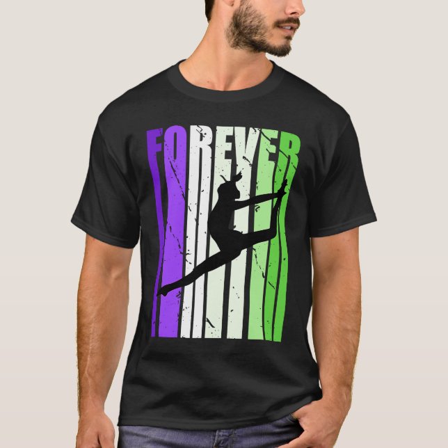 Forever Dance Pretty Player Team Coach Coaching Co T-Shirt (Front)