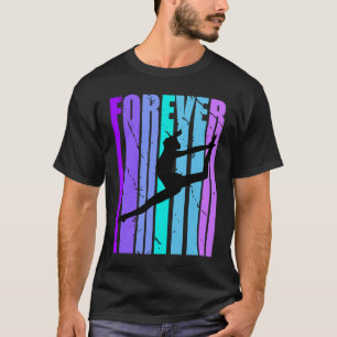 Forever Dance Retro Vintage Distressed Season Fan T-Shirt