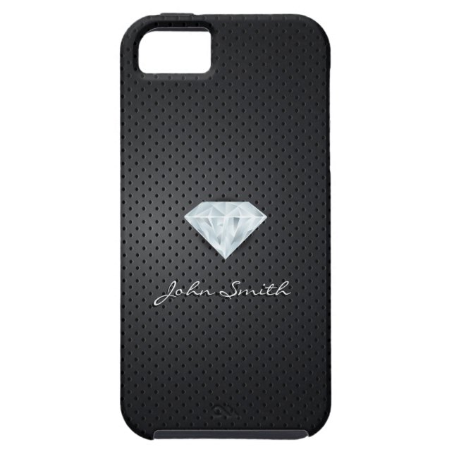 Forever Diamond Dark Metal iPhone 5 Case (Back)