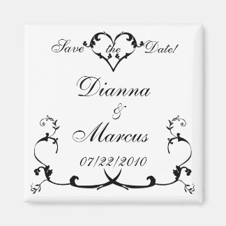 Forever Elegance Save the Date Magnet