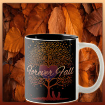 Forever Fall Heart Tree 