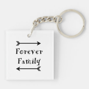Forever Family - Adpotion Design Key Ring