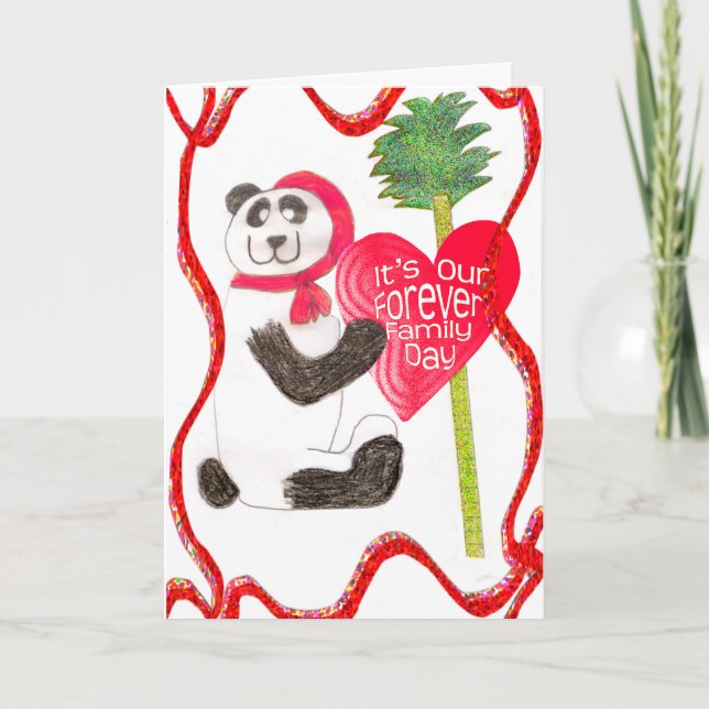 Forever Family Day - China Card (Front)