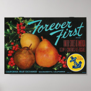 forever first pears poster