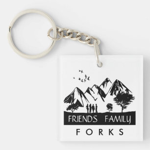 Forever Forks Key Ring