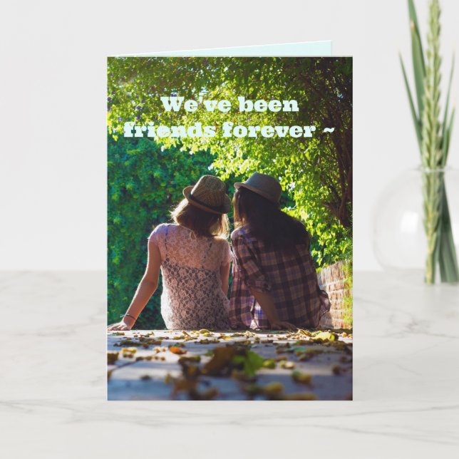 FOREVER FRIENDS CARD (Front)