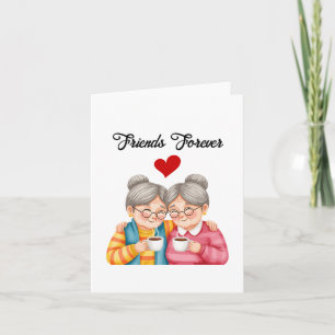 Forever Friends, Charming Friendship Card