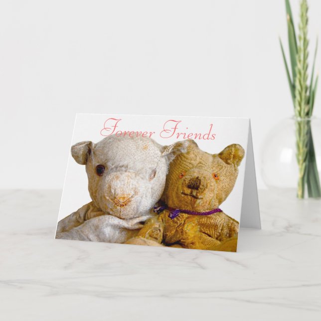 Forever Friends Greeting Card (Front)