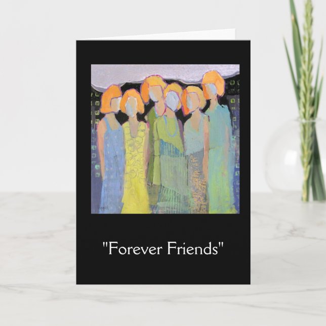 "Forever Friends" Note Card (Front)