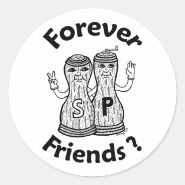Forever Friends? Stickers (Front)