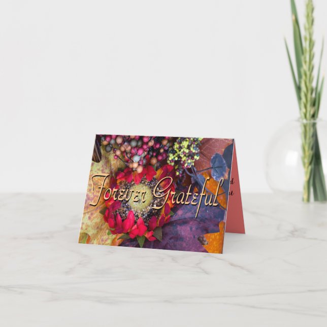 Forever Grateful Card (Front)