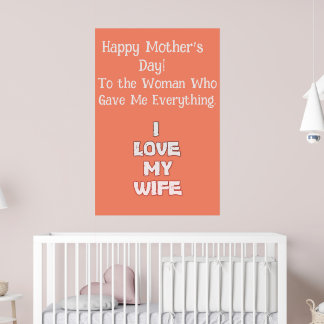 Forever Grateful: Happy Mother's Day With Love Poster