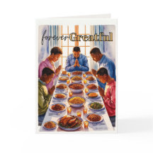 Forever Grateful Thanksgiving Greeting Card