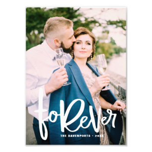 Forever Hand Lettered   Wedding Photo