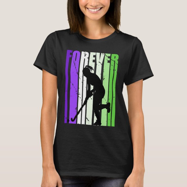 Forever Hockey Pretty Player Team Coach Coaching C T-Shirt (Front)
