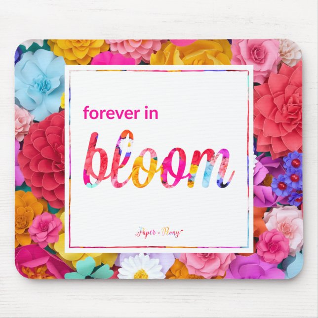 Forever in Bloom Moulding/Shaping Mat Mouse Mat (Front)
