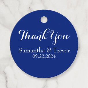 Forever in Blue Bliss Favour Tags