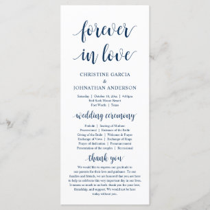 Forever in love, Modern Wedding Ceremony, Navy Programme