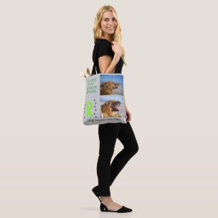Forever In My Heart Awareness Tribute Tote Bag
