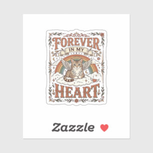 Forever In My Heart Cat Memorial Rainbow Bridge Vi