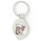 Forever in my Heart Custom Pet Memorial Keychain