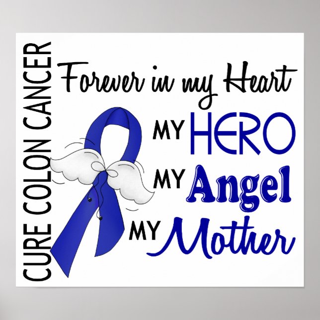 Forever In My Heart Mother Colon Cancer Poster (Front)