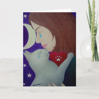 Forever In My Heart -Pet Loss Sympathy- Card