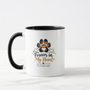 Forever in My Heart Pet Memorial Mug – Rainbow Sun
