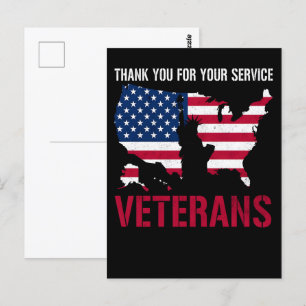Forever in Our Debt—Happy Veterans Day Postcard