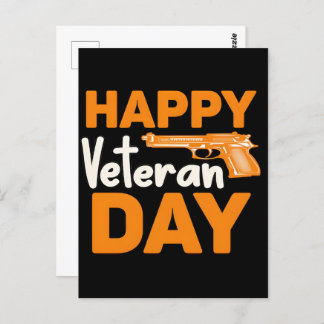 Forever in Our Debt—Happy Veterans Day Postcard