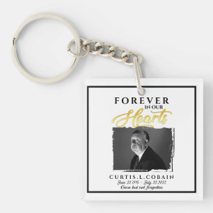 Forever in our Heart Memorial Key Ring