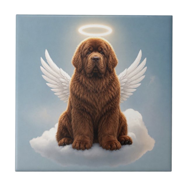 Forever in Our Hearts (brown) Tile (Front)
