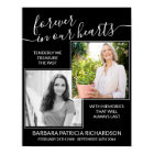 Forever in our Hearts Custom Memorial Verse Photo