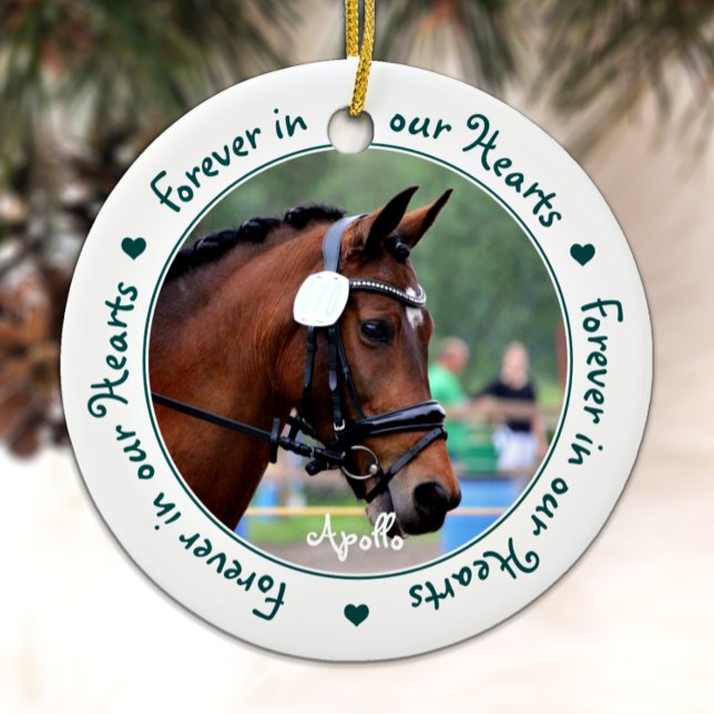 Forever In Our Hearts Memorial Ceramic Tree Decoration (Creator Uploaded)