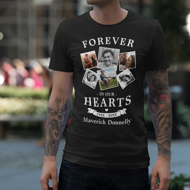 Forever in our Hearts Memorial T-Shirt (Creator Uploaded)