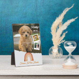 Forever in Our Hearts Personalised Dog Memorial  Plaque