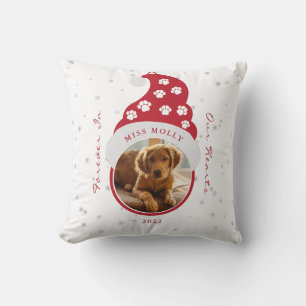 Forever In Our Hearts Pet Memorial Photo Cushion