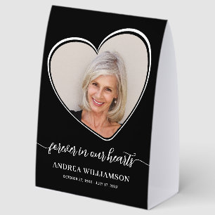 Forever in Our Hearts Photo Funeral
