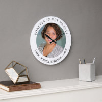 Forever In Our Hearts Photo Funeral Memorial